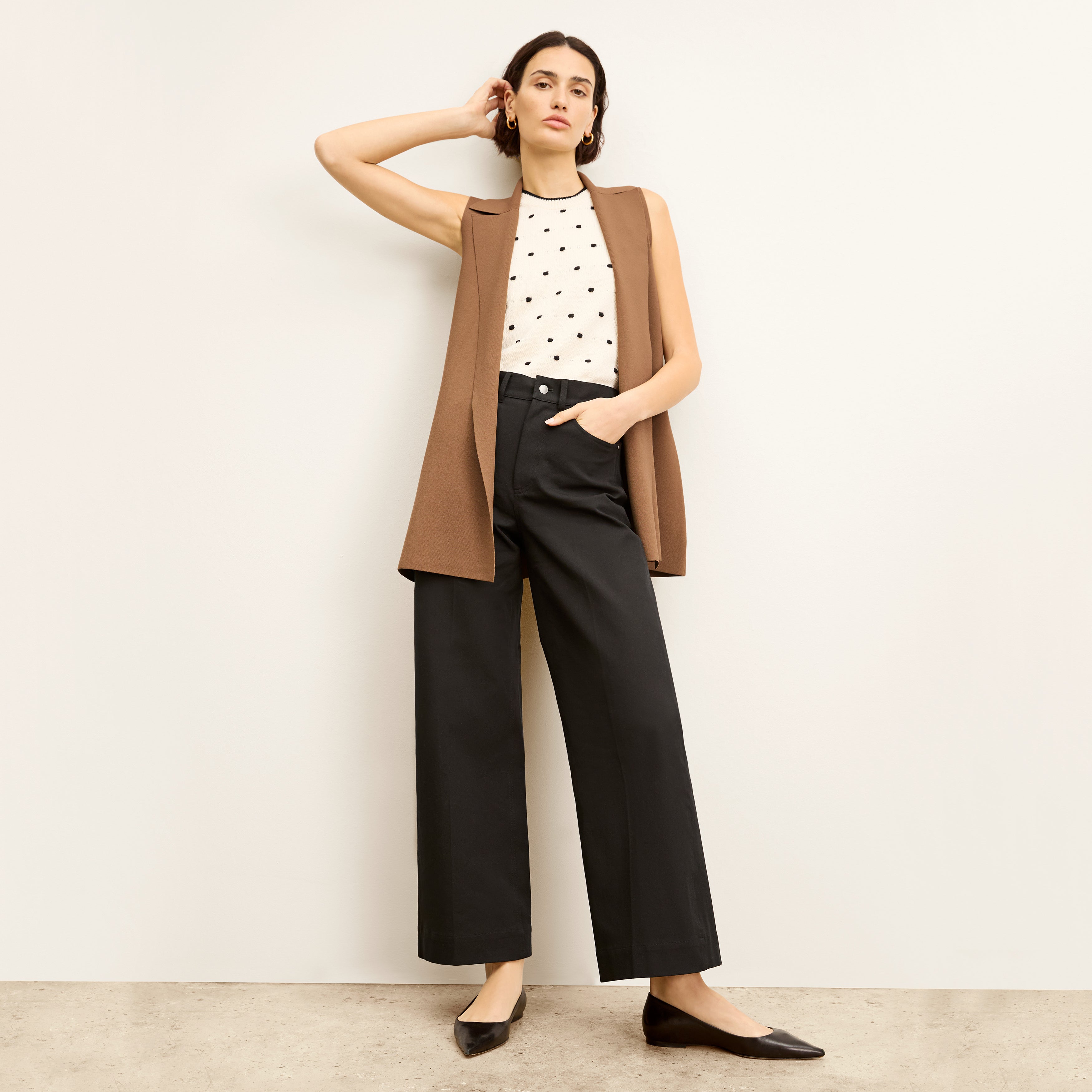 Milo Wide Leg Eco-Friendly Jeans - Better Than Denim in Black | Sustainable Fashion for Women, Casual Wear & Everyday Comfort
