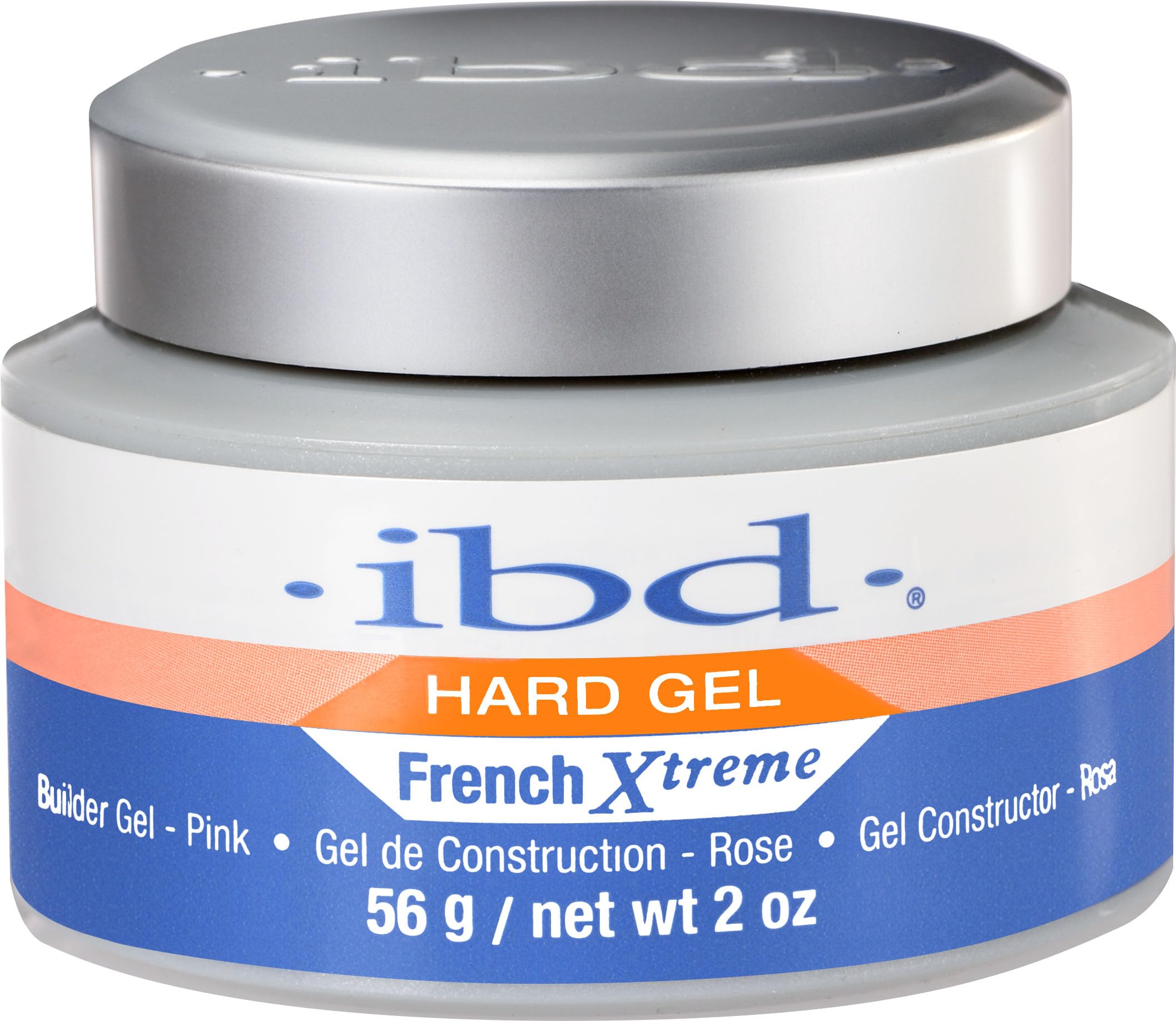 IBD Xtreme Builder Gel 60692 - Pink Nail Builder Gel for Strong & Long Nails (2 oz) - Perfect for DIY Manicures, Nail Extensions & Salon-Quality Nails at Home