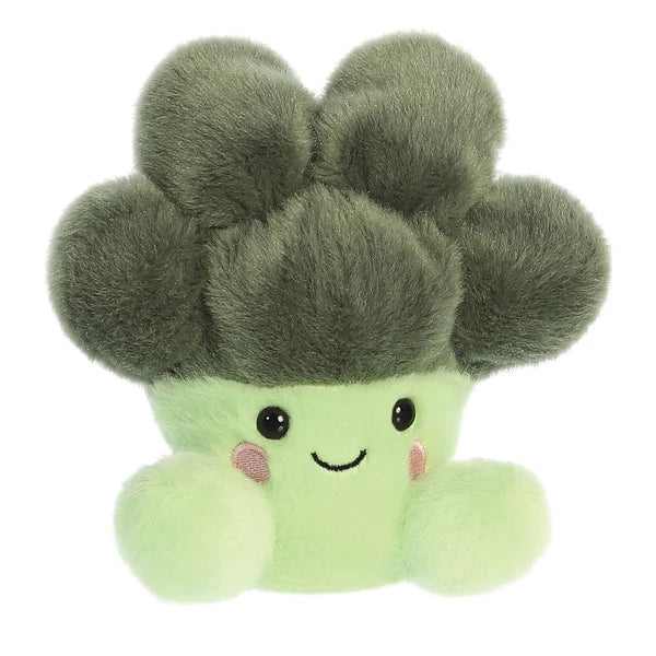 Palm Pals Luigi Broccoli Plush Toy - Cute Collectible Stuffed Animal for Kids & Adults | Perfect for Gifts, Home Decor, and Stress Relief