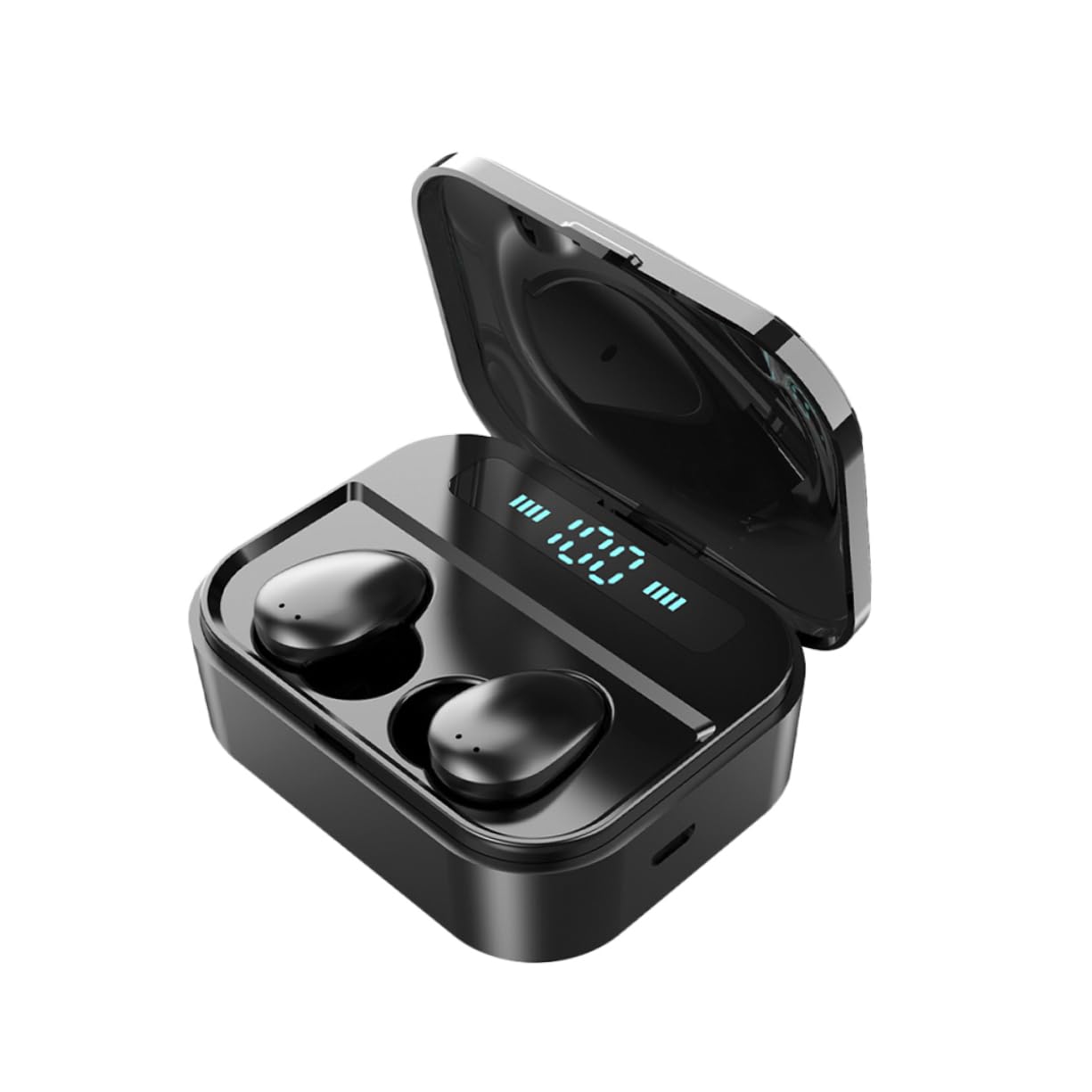Milisten X7 Wireless Over-Ear Headphones - Bluetooth Stereo Headset with Waterproof Design, Noise Cancelling & Long Battery Life - Perfect for Gym, Running, Travel & Work (Black)