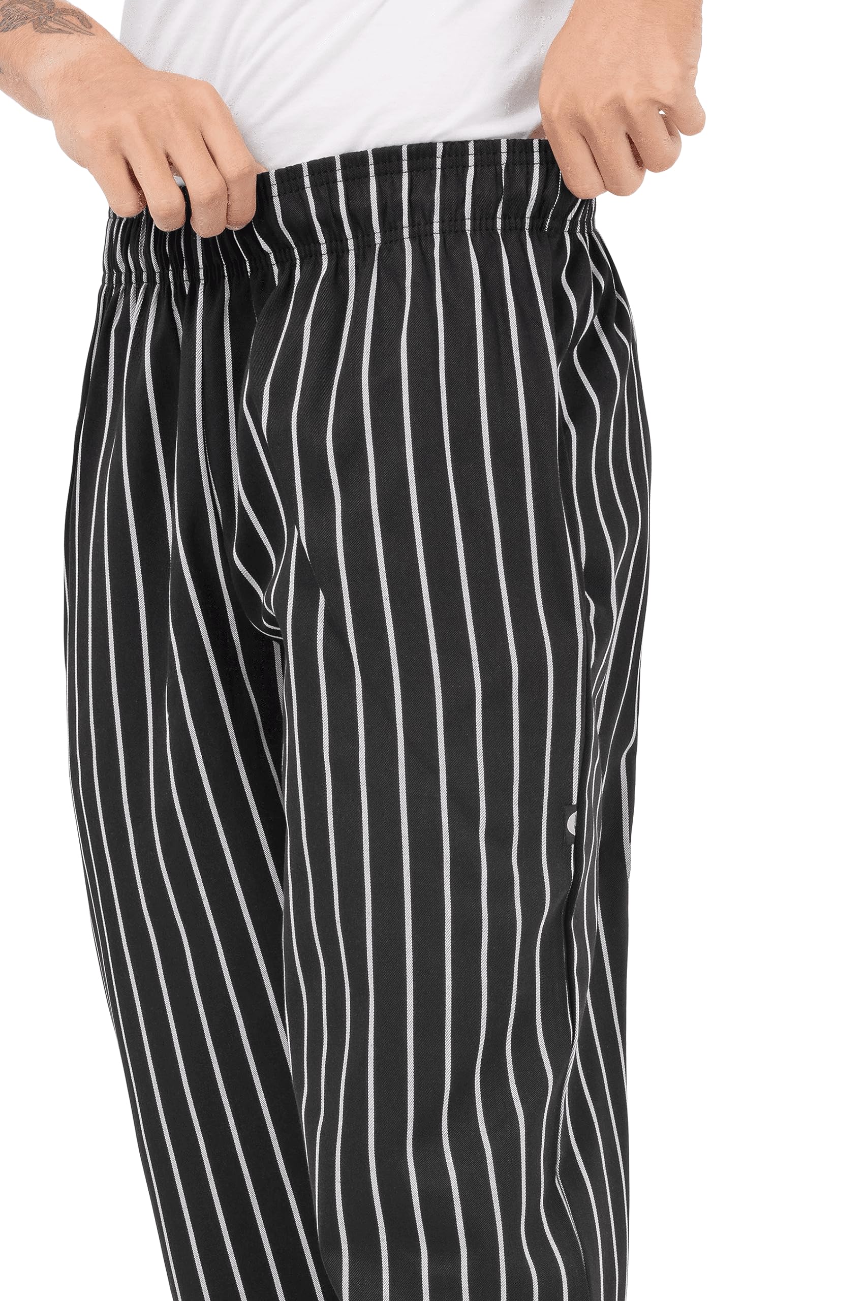 Chef Works Men's Designer Baggy Chef Pants - Professional Kitchen Workwear for Cooking, Baking & Culinary Arts