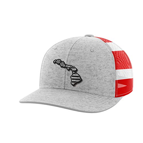 Heather Grey/Flag