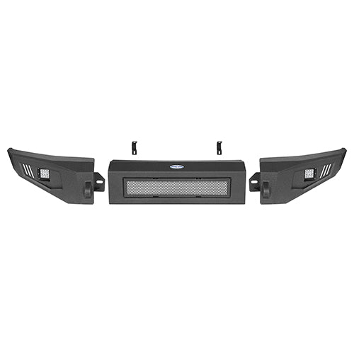 Full Width Front & Rear Bumper Set for 2009-2014 Ford F-150 (Excluding Raptor) | Heavy Duty Protection for Off-Road & Towing | Perfect for Truck Enthusiasts & Work Vehicles