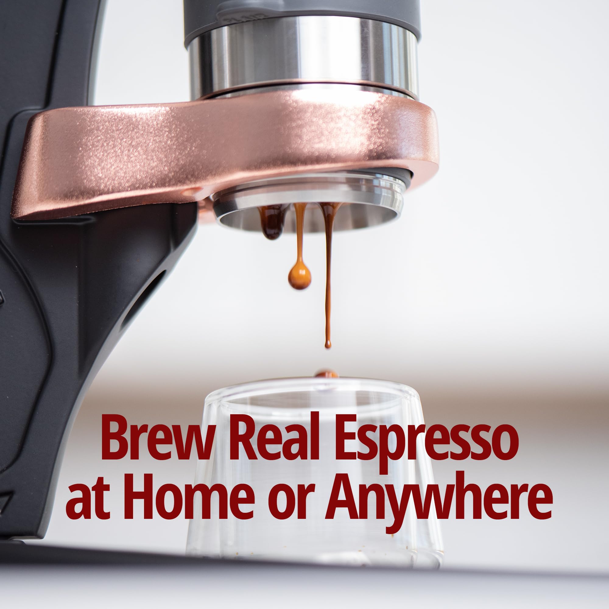 Flair UPDATED PRO 3 Manual Lever Espresso Machine - Stainless Steel Brew Head with Pressure Gauge & Shot Mirror | Perfect for Home Baristas & Coffee Enthusiasts