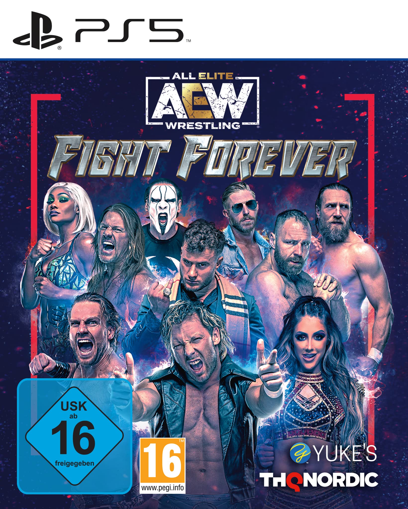 AEW: Fight Forever - PS5 Wrestling Game for PlayStation 5 | Pro Wrestling Video Game for Wrestling Fans | Perfect for Home Entertainment & Competitive Gaming
