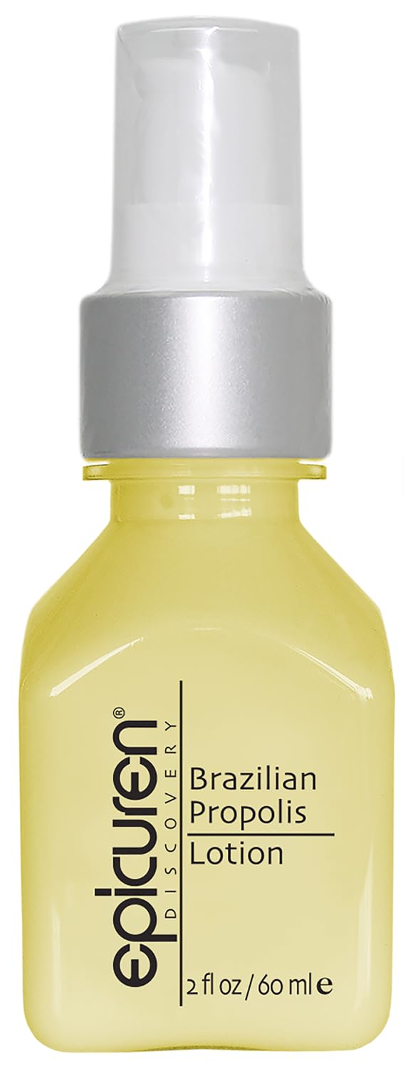 Epicuren Discovery Brazilian Propolis Lotion 2 oz - Natural Skin Moisturizer for Face & Body - Perfect for Dry Skin Care & Daily Hydration Routine