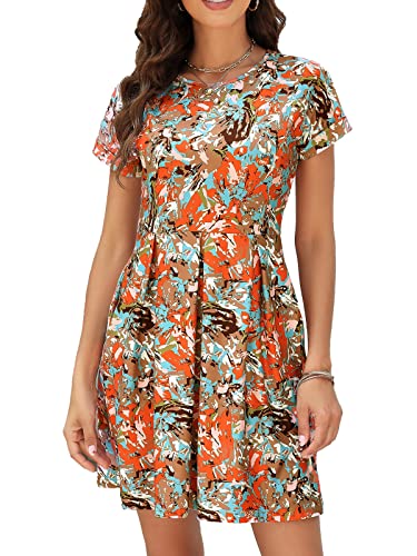 Orange White Flaoal