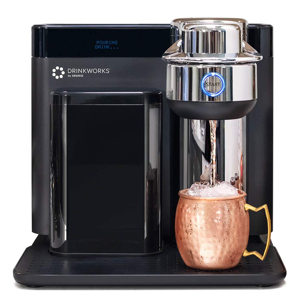 Keurig Drinkworks Home Bar Pro - Single Serve Cocktail Maker with Premium Pods for Instant Drinks | Perfect for Home Parties, Entertaining & Relaxing