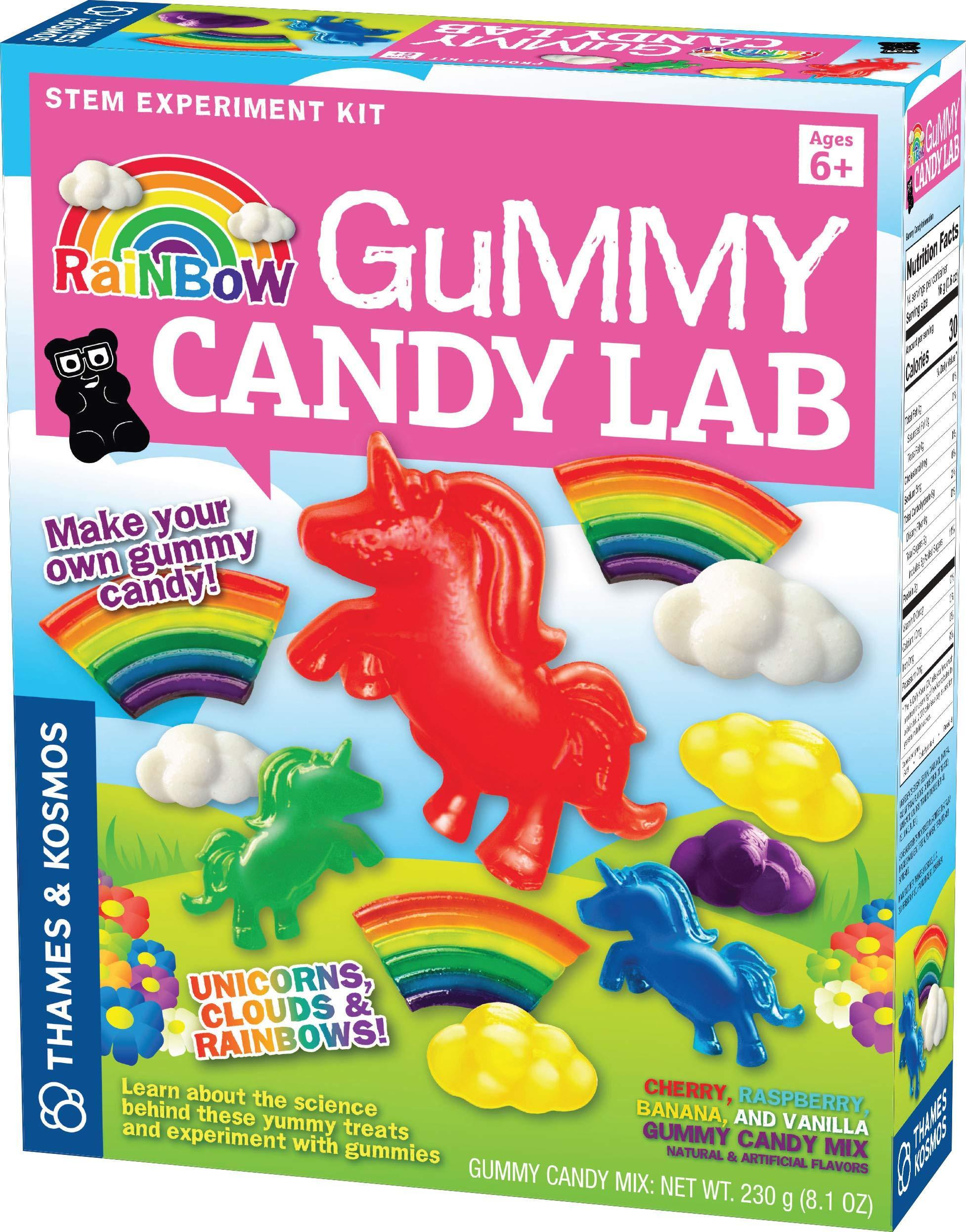 Rainbow Gummy Candy Lab STEM Kit for Kids - DIY Science Experiment & Educational Toy for Birthday Parties, Classroom Activities & Family Fun