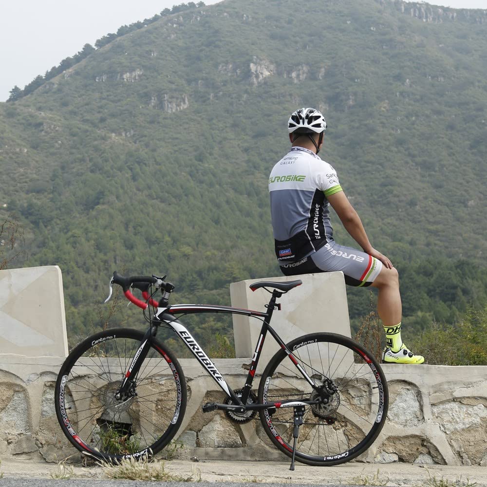EUROBIKE XC550 700C Road Bike for Men & Women - Lightweight Racing Bicycle for Commuting, Fitness & Outdoor Cycling