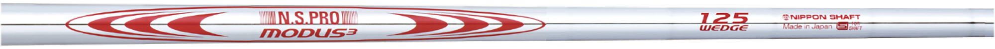 Nippon NS Pro Modus 3 Tour 125 Wedge Steel Stiff Flex Golf Shaft - Premium Performance for Wedge Shots & Short Game Precision