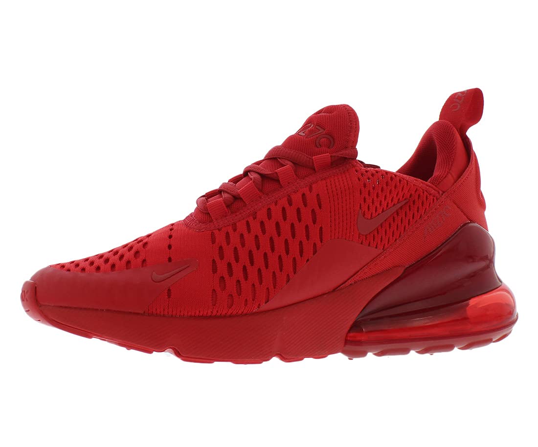 Nike Air Max 270 Sneakers - University Red/Black Colorway (Grade School) | Comfortable Running Shoes for Kids, Casual Wear & Sports Activities