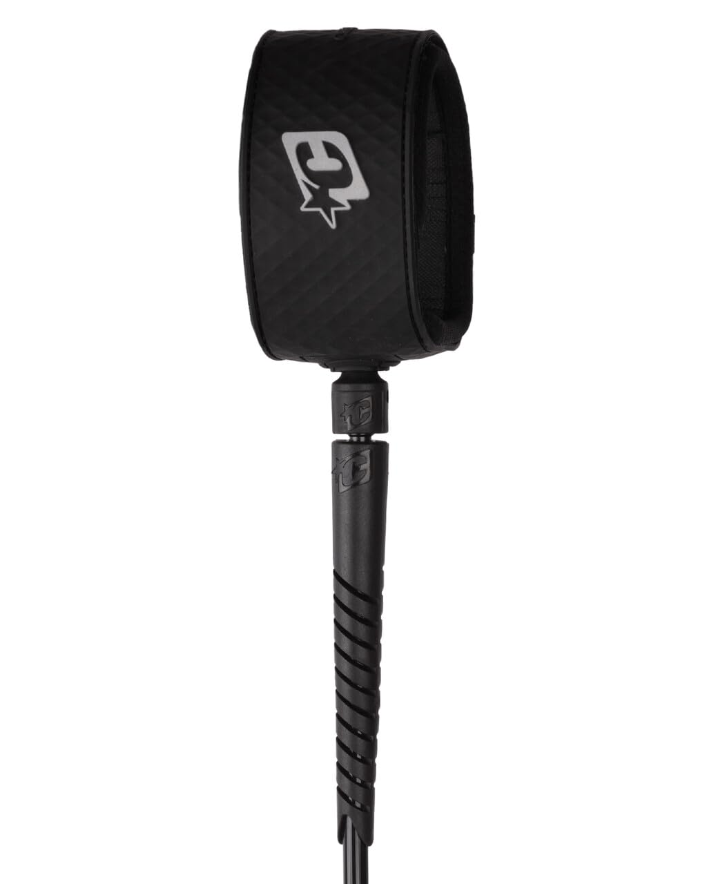 Creatures of Leisure Reliance Reef 9 Large Wave Leash - Black/Silver 9'0