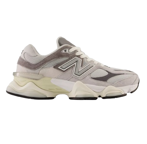 New Balance Men's 9060 Sneakers - Rain Cloud / Castlerock / White | Comfortable Running Shoes for Men, Walking & Gym Workouts
