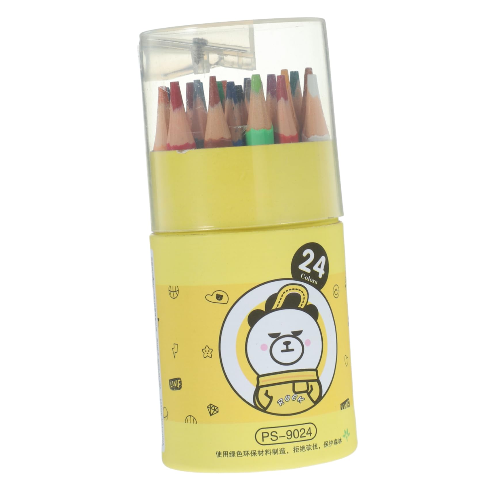 VILLFUL 12-Count Artist Colored Pencils Set - Professional Sketch Drawing & Coloring Pencils for Adults & Kids - Vibrant Wooden Pencils with Pencil Cup - Perfect for Art Projects, School Supplies & Home Decor