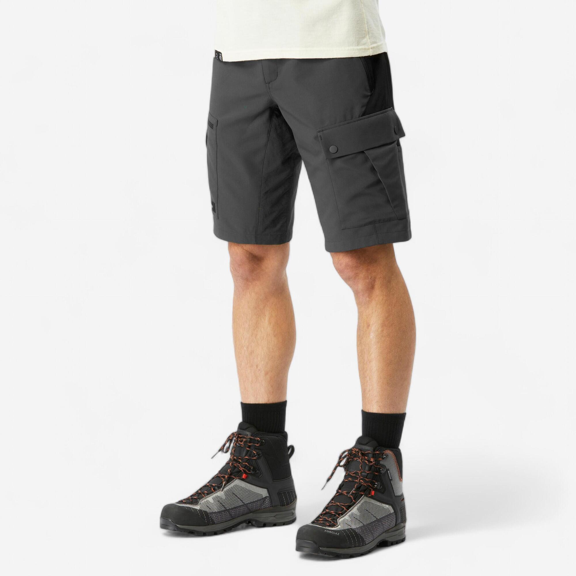 Forclaz Men's MT500 Hiking Shorts - Lightweight Quick-Dry Outdoor Adventure Shorts for Hiking, Camping & Travel | Perfect for Summer Activities