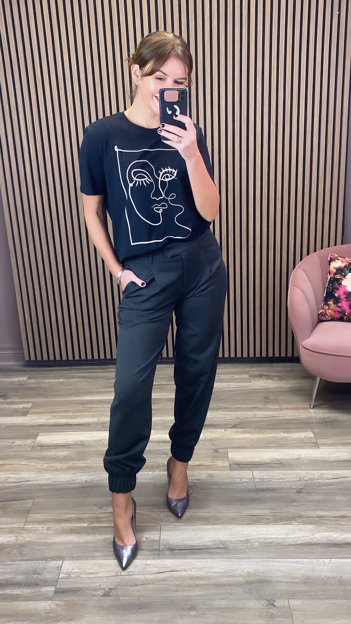 Custom Printed Cotton T-Shirt for Men & Women - Soft & Comfortable Black Graphic Tee - Perfect for Casual Wear, Gifts, and Everyday Outfits