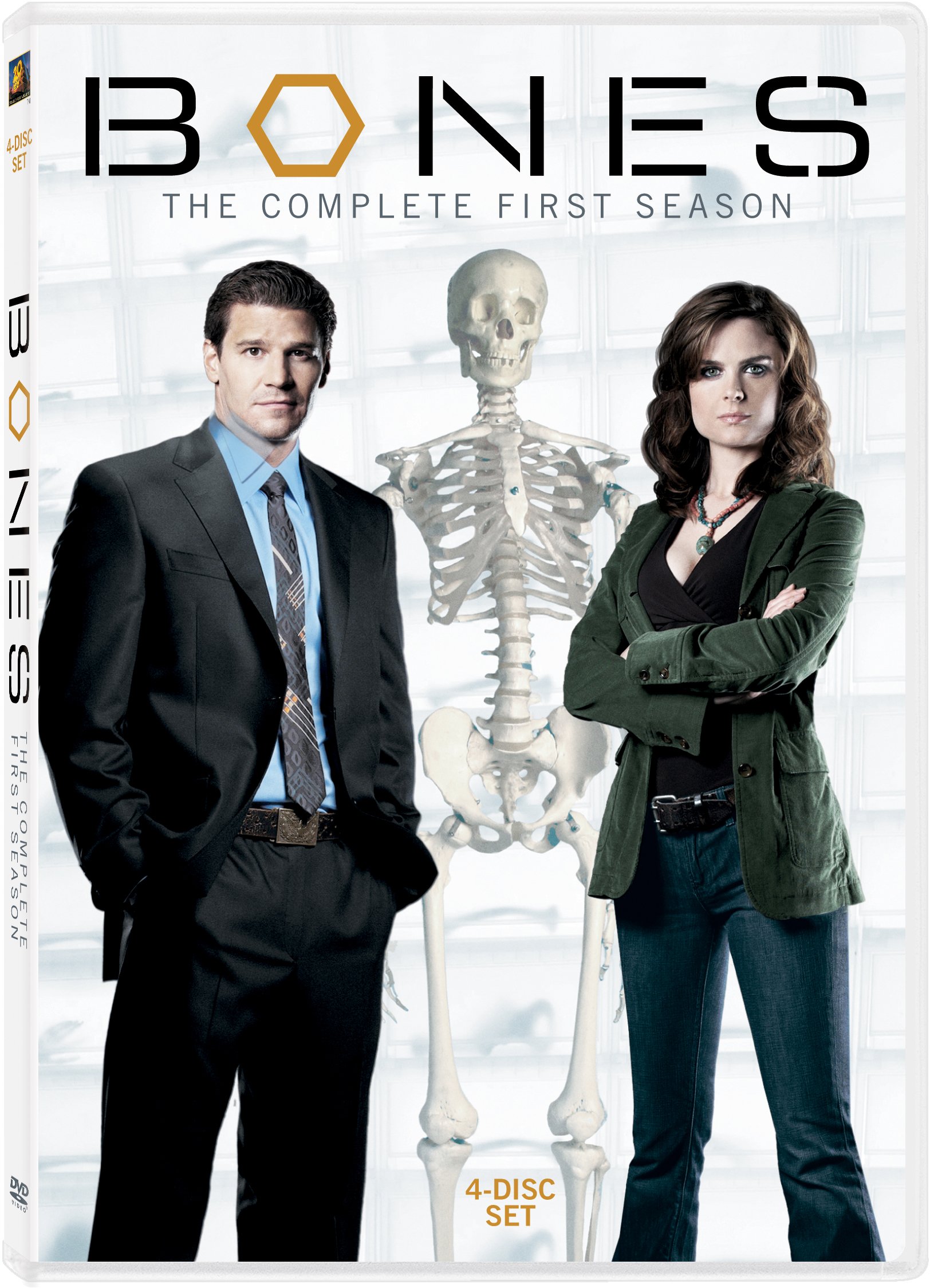Bones: Season 1 DVD - Crime Drama TV Series | Perfect for Mystery Lovers & Binge-Watching Nights