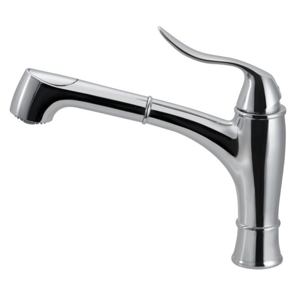 Hamat ARPO 2000 BB Brushed Brass Pull Out Kitchen Faucet - Dual Function Sprayer for Sink, Dishwashing & Food Prep | Modern & Durable Design