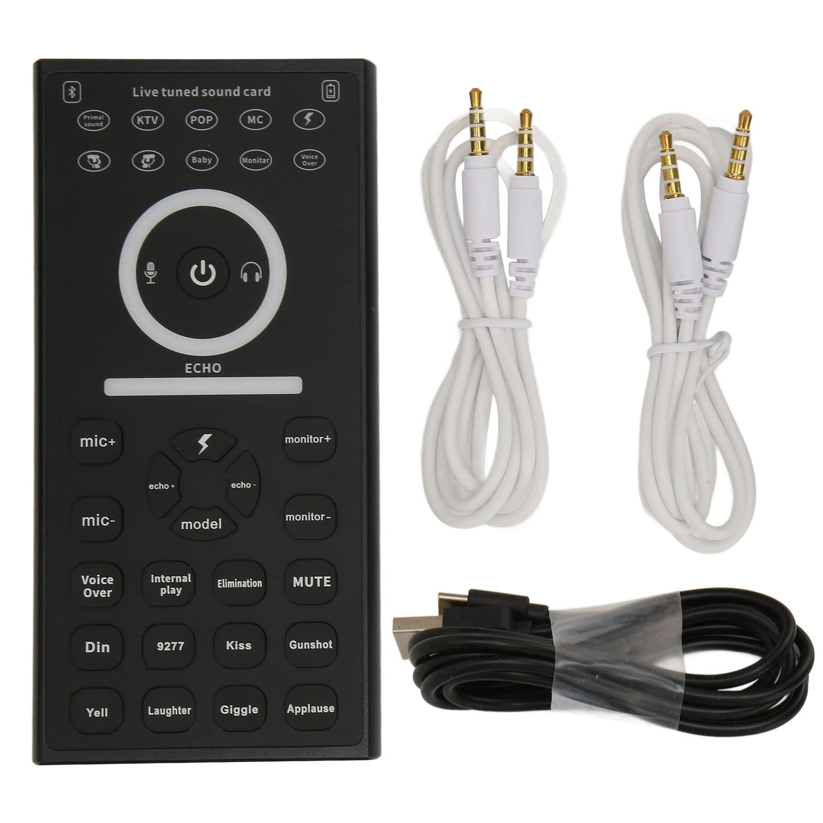Best Gaming Voice Changer & Sound Card for PC/Mobile - Live Stream Voice Disguiser with Multiple Sound Effects | Perfect for Twitch, Discord & Gaming Content Creation