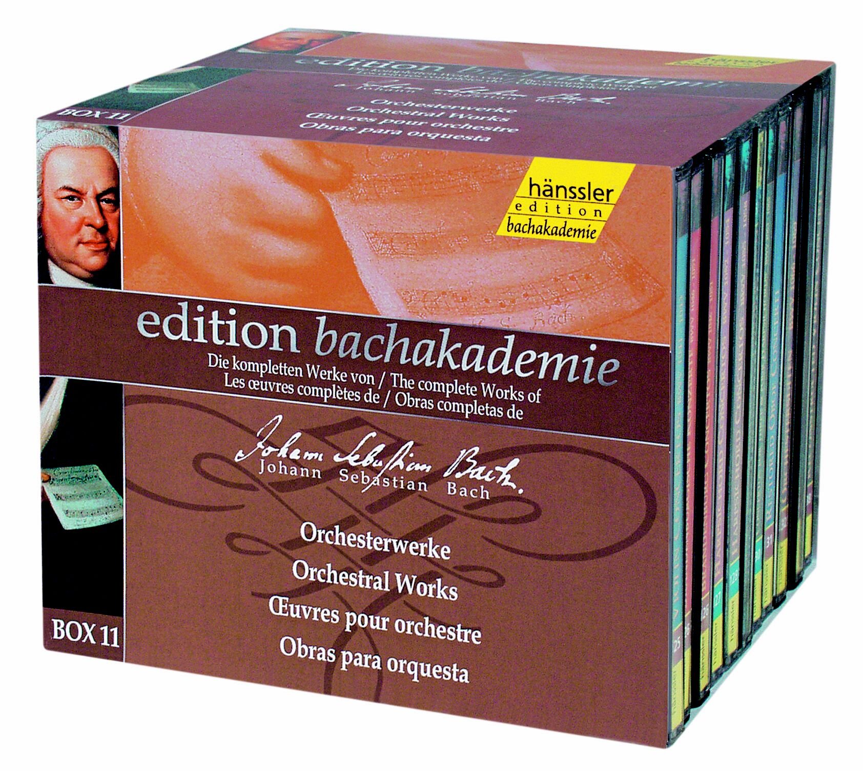 Bachakademie Edition Box 11: Complete Orchestral Works Collection [Limited Box Set] - Perfect for Classical Music Lovers & Audiophiles