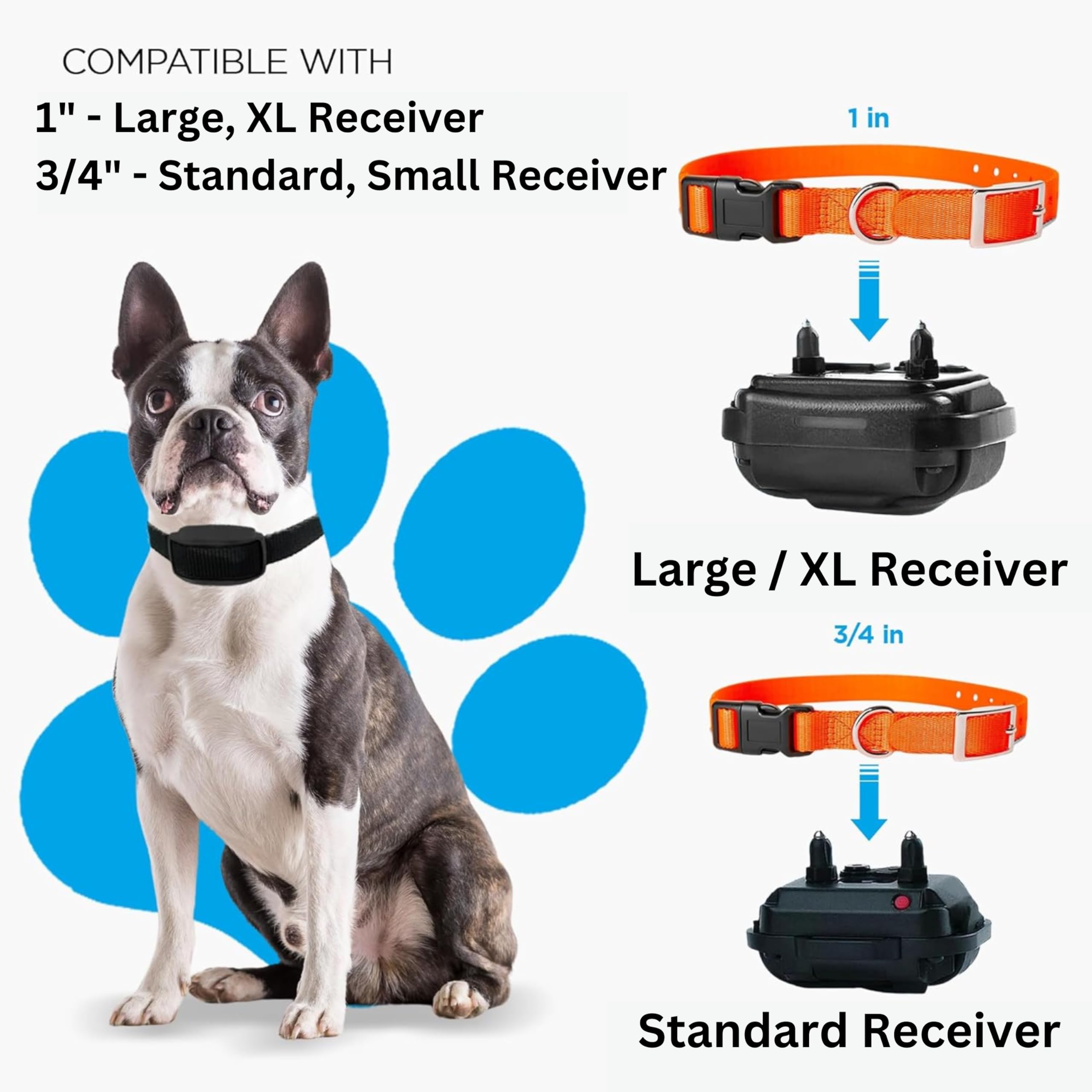 Replacement Strap for Shock Collar & Invisible Fence Collar - 3/4