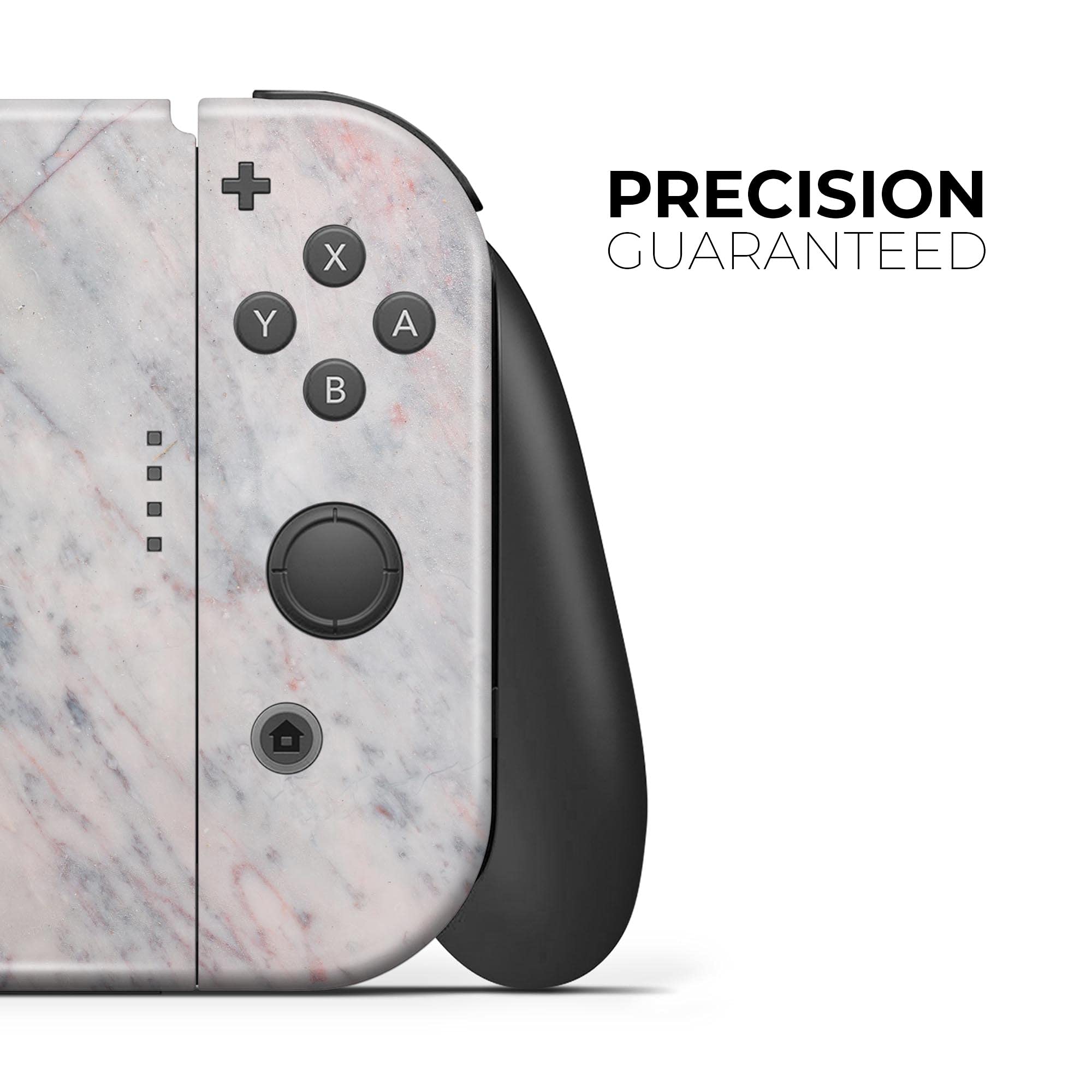 Nintendo Switch Dock Skin Decal - Scratch-Resistant Removable Vinyl Wrap Cover Compatible with Switch Dock Only - Slate Marble Design for Gaming Setup & Home Decor