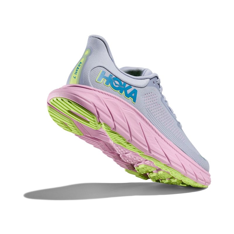HOKA Arahi 7 B Women's Running Shoes - Lightweight Stability Sneakers for Road Running, Jogging & Gym Workouts - Perfect for Daily Training & Marathon Prep