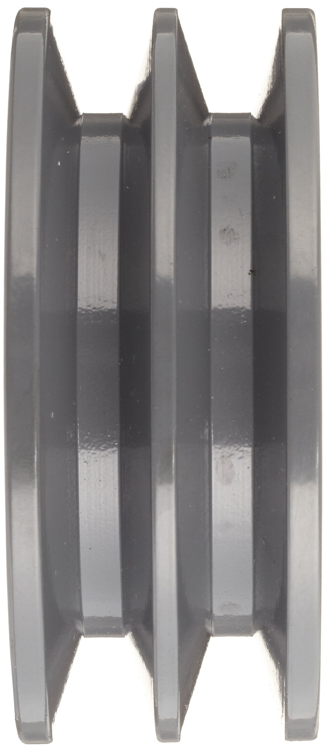 702B Classical V-Belt Sheave | B Belt Section | 2 Grooves | Cast Iron Pulley | 7.35