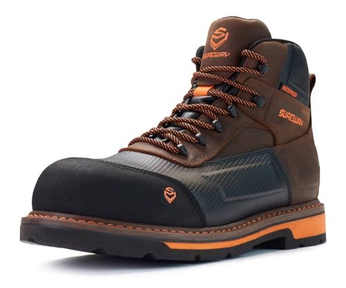 Waterproof Composite Toe Brown