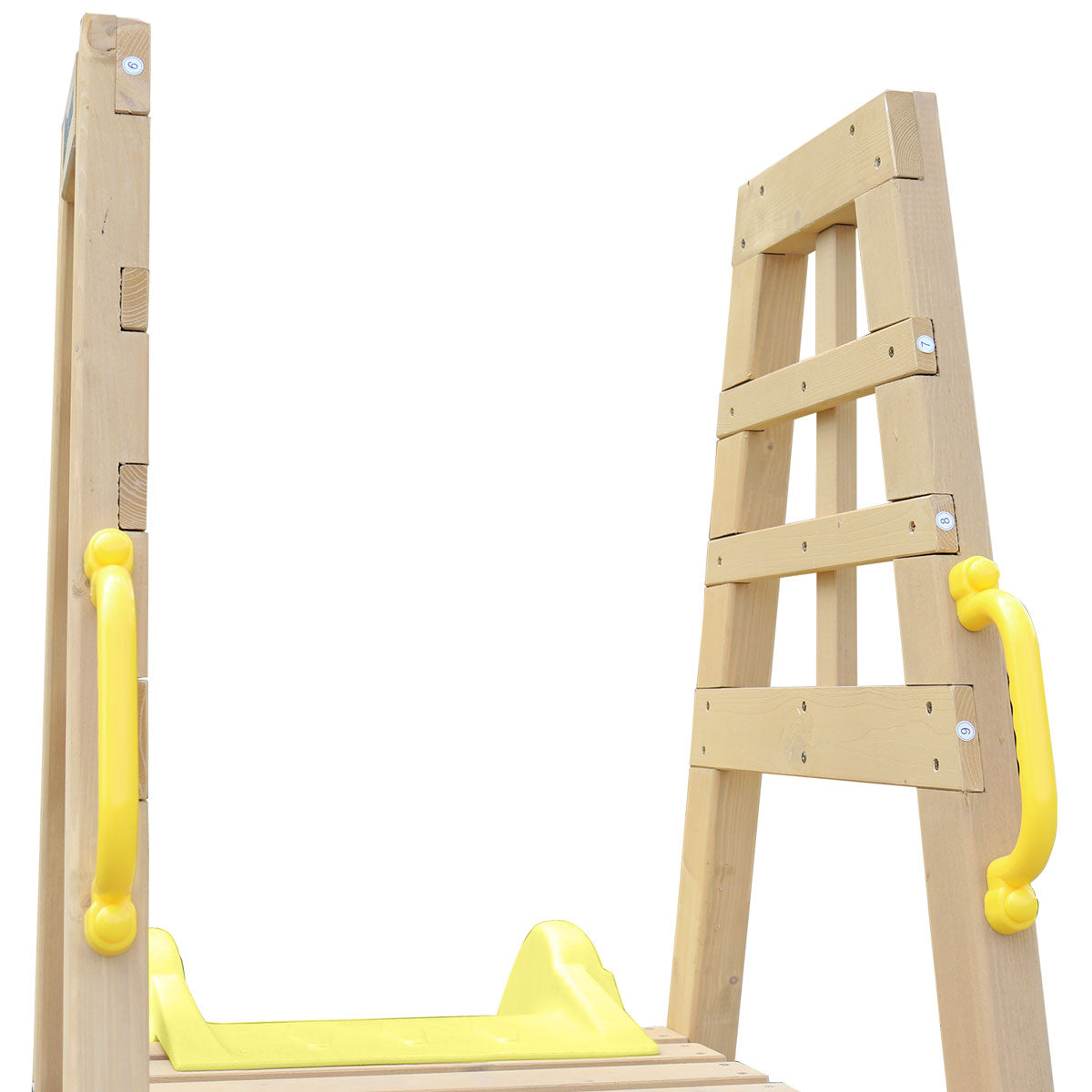 2.2m Yellow Kids Climbing Slide - Outdoor Playground Toy for Backyard, Park & Garden Fun | Sunshine Brand