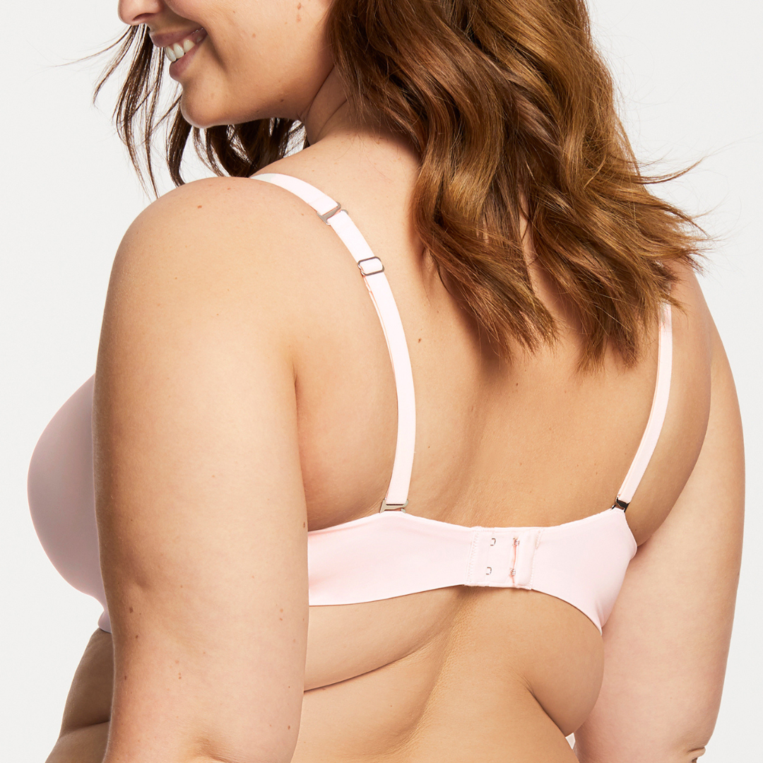 Wirefree Plunge T-Shirt Bra - Seamless Comfort for Everyday Wear | Perfect for Low-Cut Tops & Dresses | US Shipping