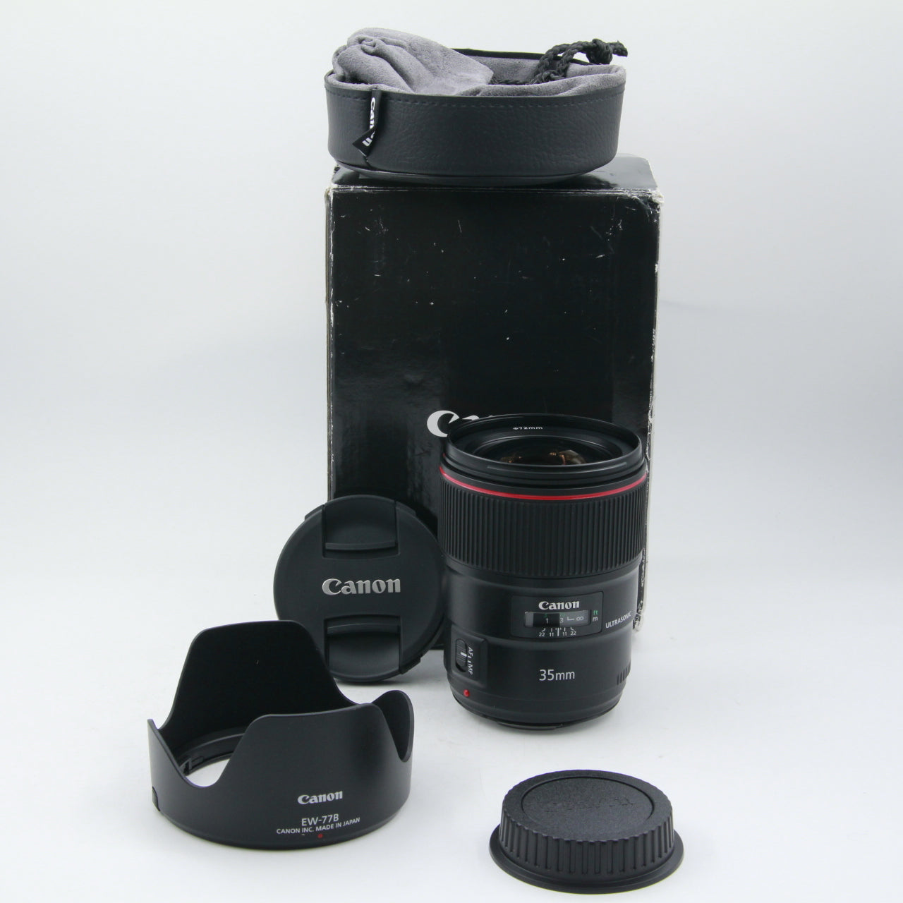 Open Box Excellent Condition Canon EF 35mm f/1.4L II USM Lens - Professional Photography, Portraits & Low Light Shooting