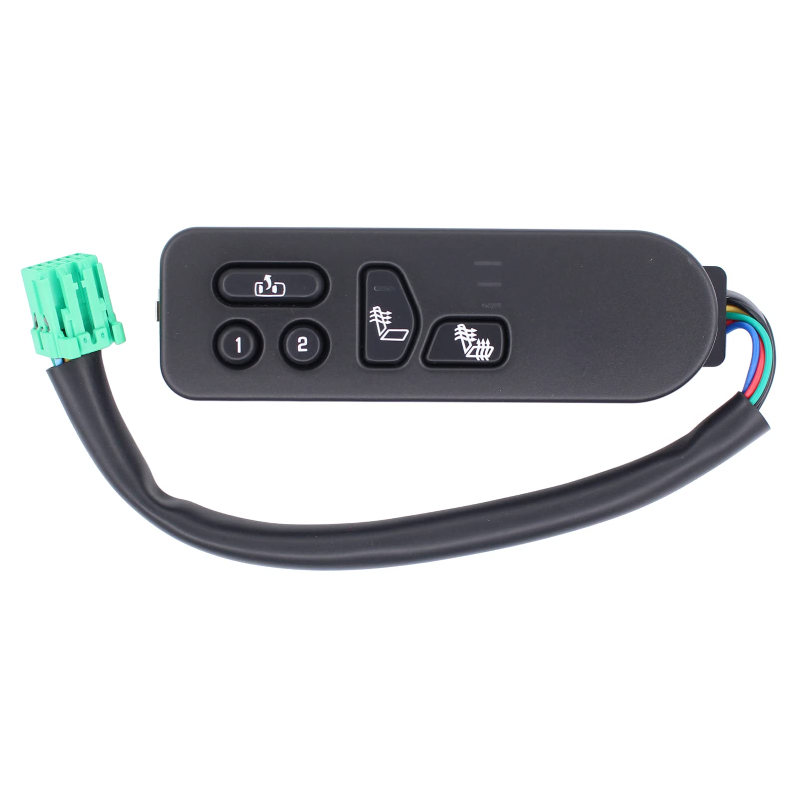 MOTOKU Memory Heated Seat Switch for Chevy Silverado 1500 2500HD 3500 & GMC Sierra - Front Driver Side Adjuster - Perfect for Winter Comfort & Long Road Trips