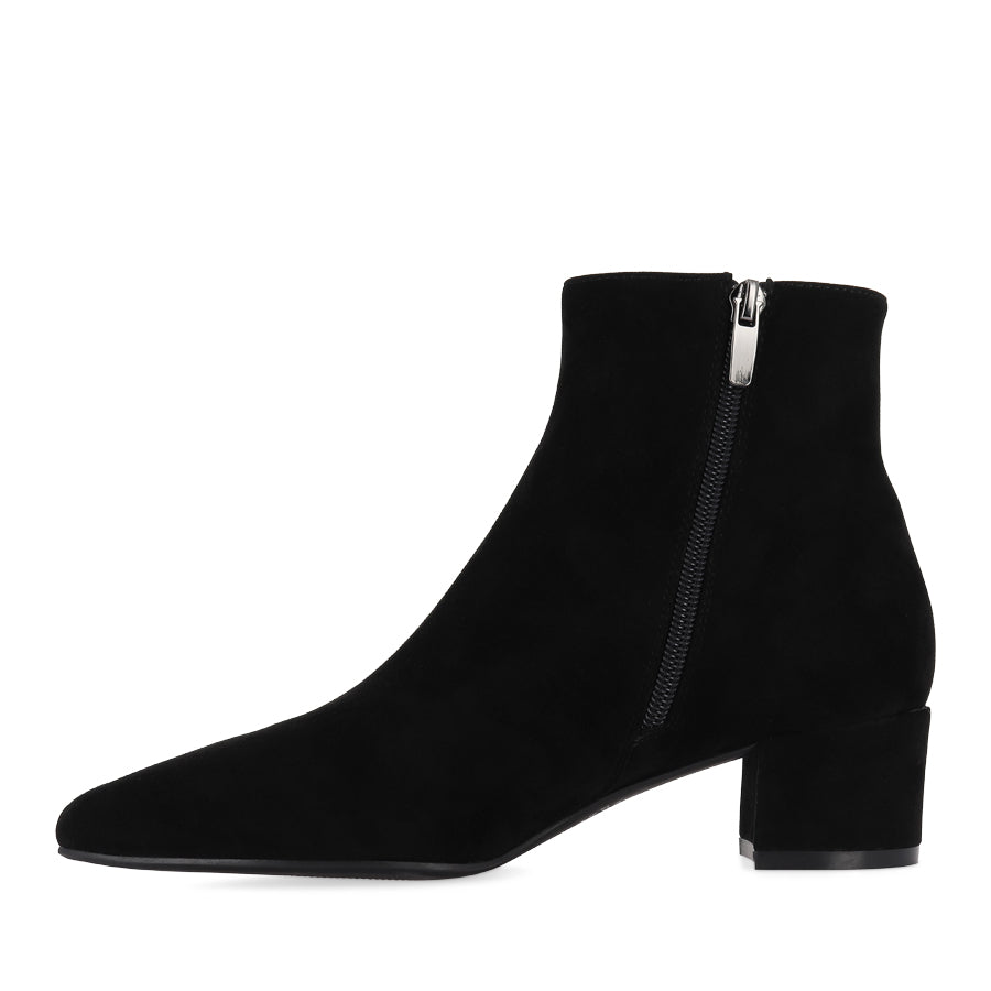 AULIMA Black Suede Shoes for Women - Comfortable & Stylish Casual Loafers for Work, Travel & Everyday Wear