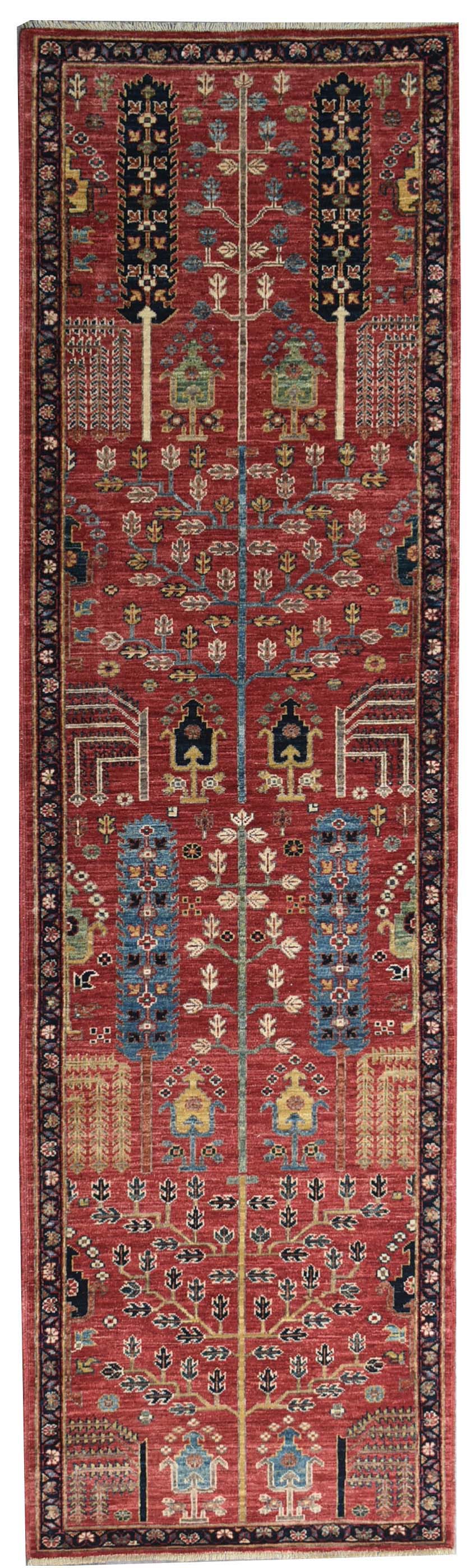 Handwoven Bakshaish Willow Tribal Rug - Authentic Persian Design for Living Room, Bedroom & Home Decor - J73892