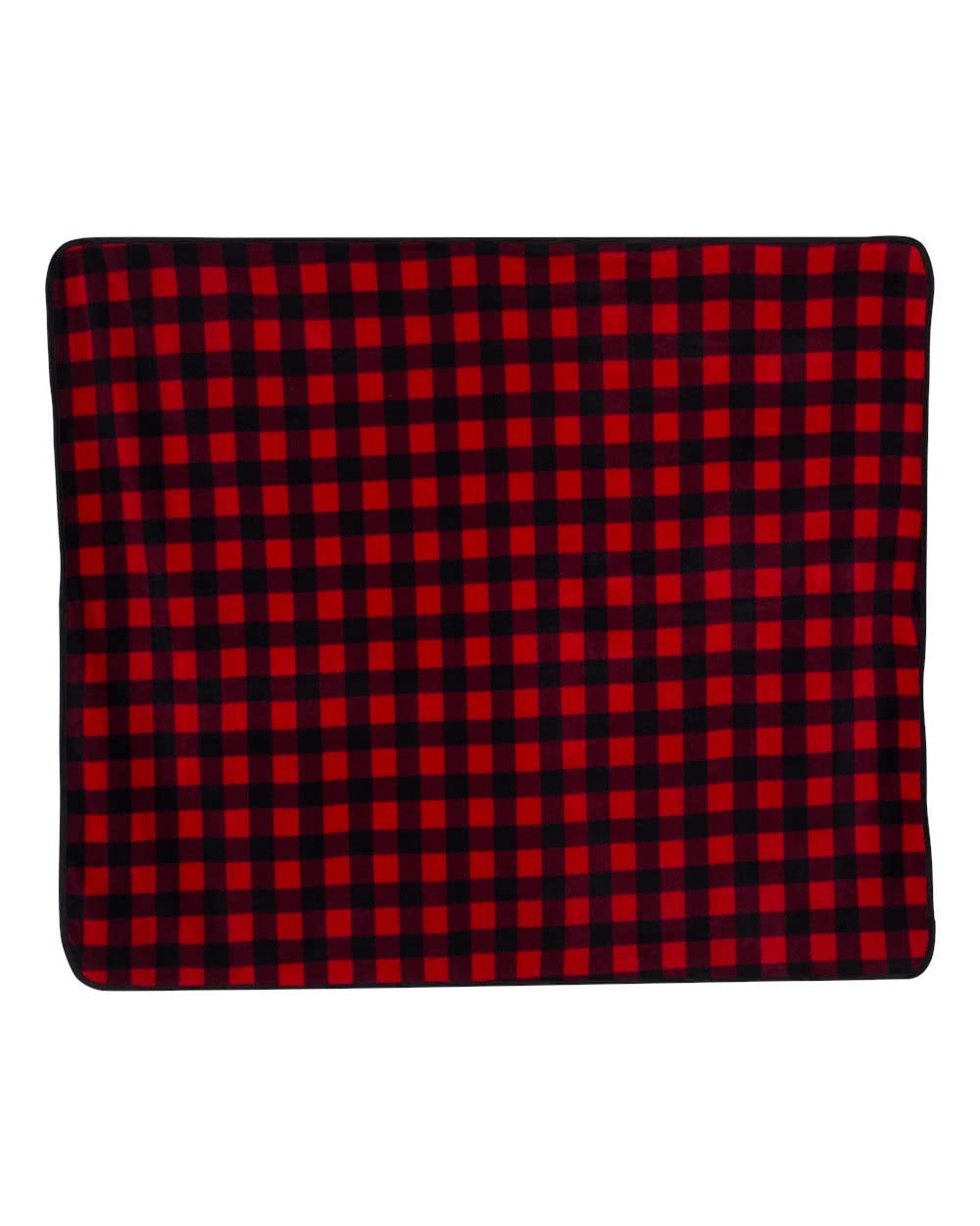 Liberty Bags Fleece & Nylon Plaid Picnic Blanket - Waterproof Outdoor Blanket for Camping, Beach, Park, and Tailgating | Buffalo Check Pattern (One Size)