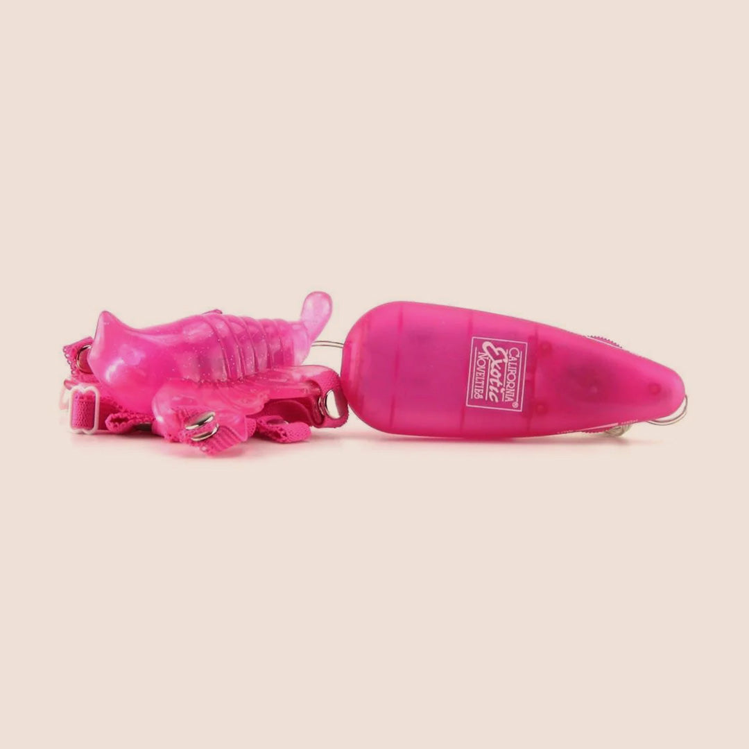 Venus Butterfly® Original Hands-Free Clitoral Stimulator with Wired Remote Control - Perfect for Solo Play & Couples Intimacy