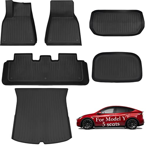 Model Y Floor Mats ＆ Trunk Mats 6Pcs