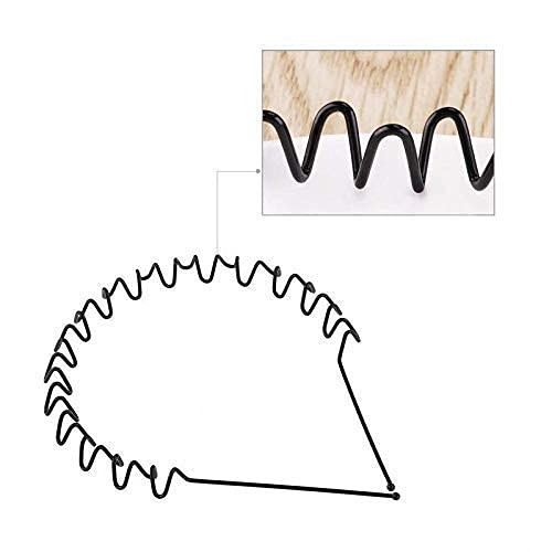 Unisex Zigzag Headband for Wavy Hair - Stretchy & Comfortable Hair Band for Boys and Girls - Perfect for Sports, Workouts, and Everyday Fashion