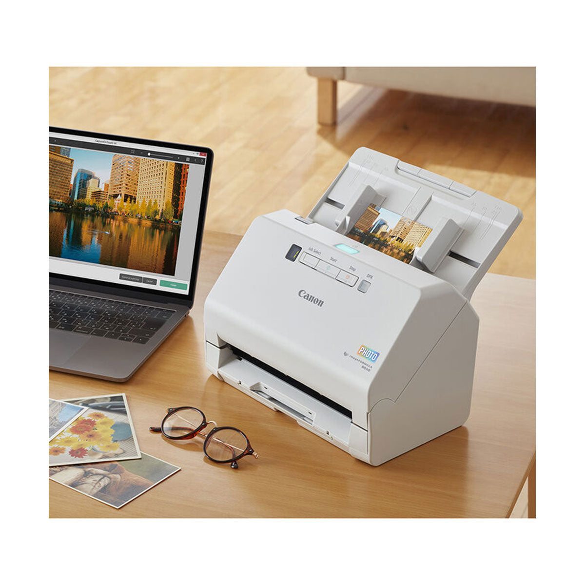 Canon imageFORMULA RS40 High-Speed Document & Photo Scanner for Home Office | Perfect for Digitizing Receipts, Contracts & Family Photos