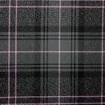 Highland Granite Pink Tartan Scarf - Soft Wool Plaid Wrap for Women | Perfect for Fall, Winter & Outdoor Adventures