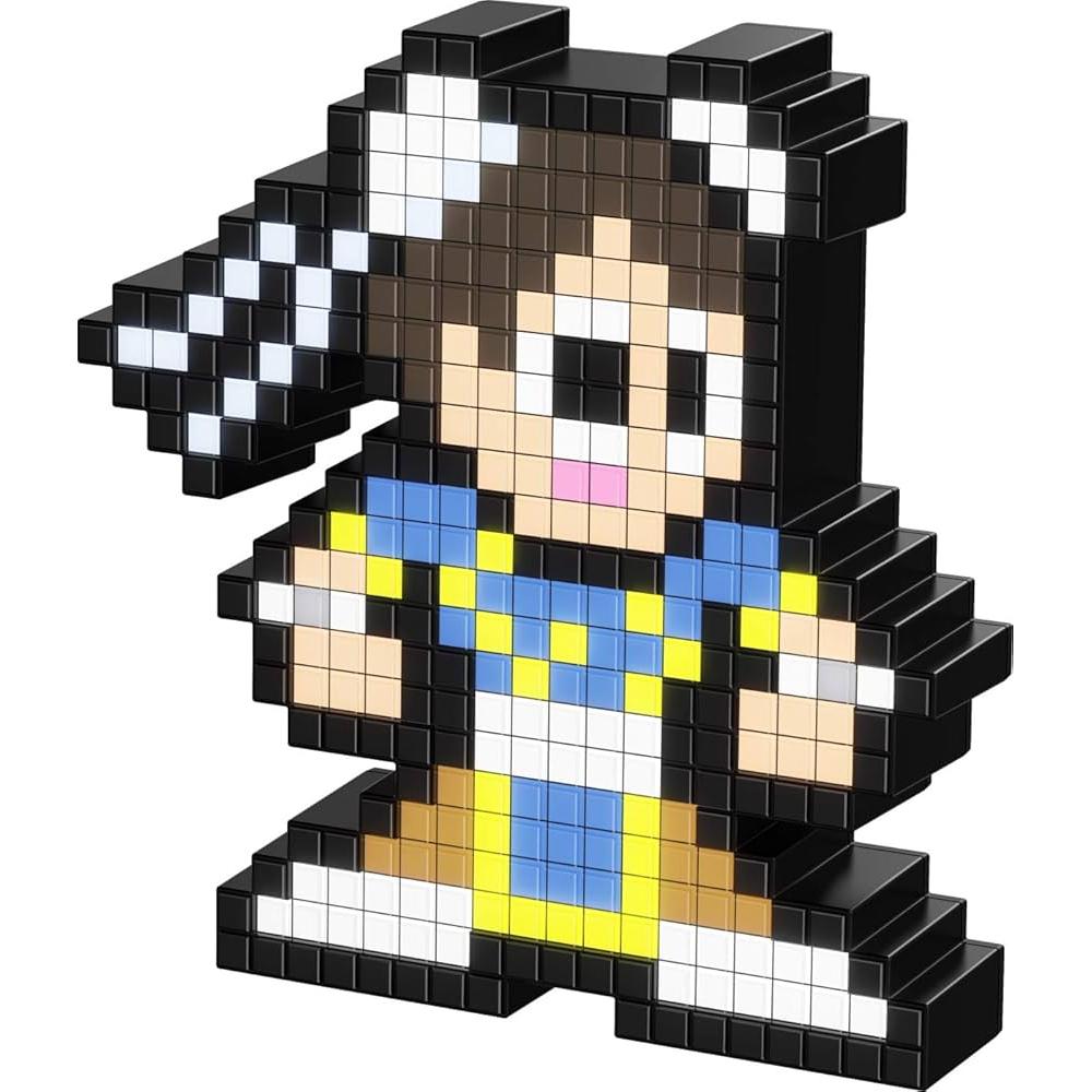 Chun Li Pixel Pal Collectible Figure - Perfect for Gaming Displays & Anime Collections | Out of Box Ready for Shelf or Desktop