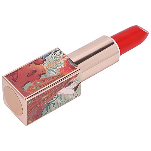 Long-Lasting Matte Lipstick - Moisturizing & Nourishing Lip Gloss (32# Red-Crowned Crane Red, Santa Claus) | Perfect for Everyday Wear, Date Night & Special Occasions