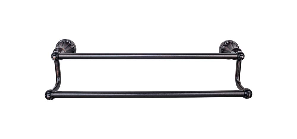 Top Knobs HUD7TB Modern Stainless Steel Towel Bar - Bathroom & Kitchen Towel Holder for Home Decor