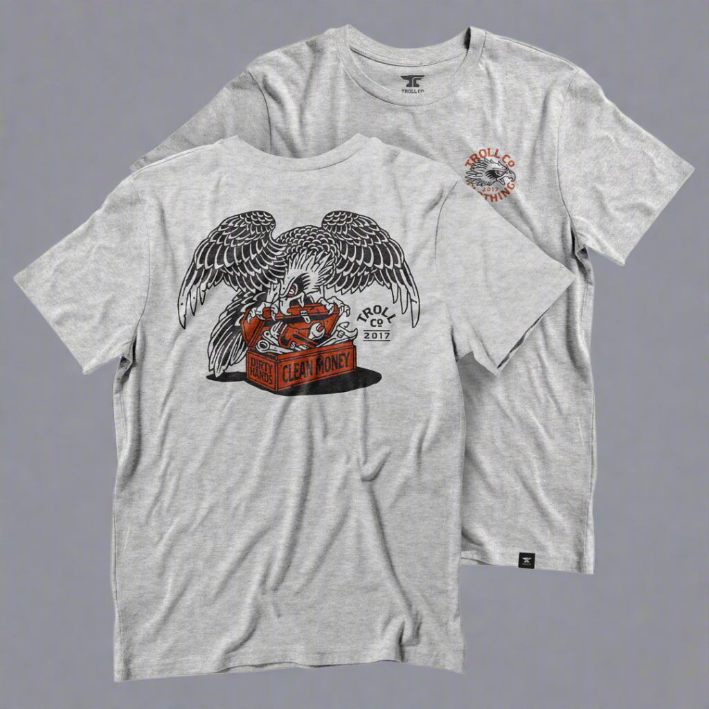 DHCM Eagle Eye Graphic T-Shirt for Men - Comfortable Cotton Tee with Trendy Print - Perfect for Casual Wear, Street Style & Everyday Outfits