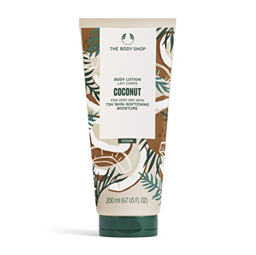 The Body Shop Coconut Nourishing Body Milk - Paraben-Free Hydrating Body Lotion for Dry Skin, 8.4 Fl Oz | Vegan & Cruelty-Free Moisturizer for Daily Use, After Shower & Before Bed