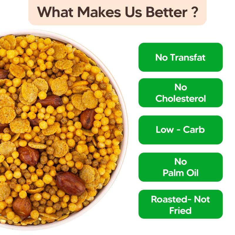 Eat Better Co – Millet Namkeen – Mango Achari – Spicy & Healthy Indian Snacks – Roasted, Not Fried | No Palm Oil | Gluten-Free Alternative to Chips & Bhujia – 2 Pack (200g) – Perfect for Office Snacks, Travel & Healthy Munching
