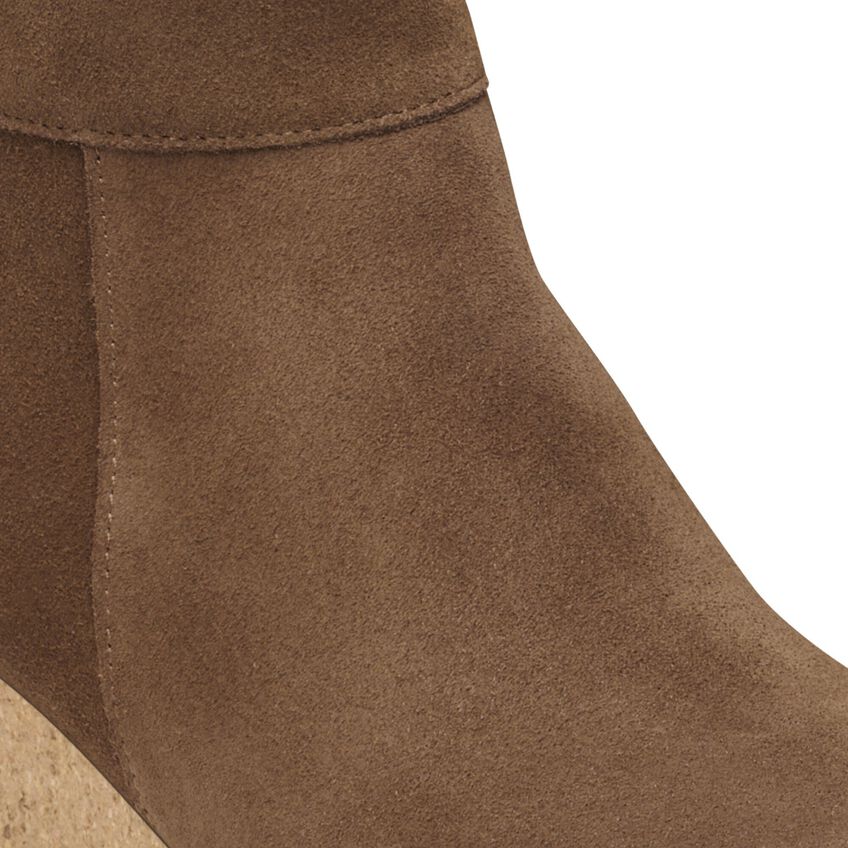 Birkenstock Ebba Suede Leather Sandals for Women - Comfortable Soft Footbed Slides - Perfect for Home, Beach & Casual Outings