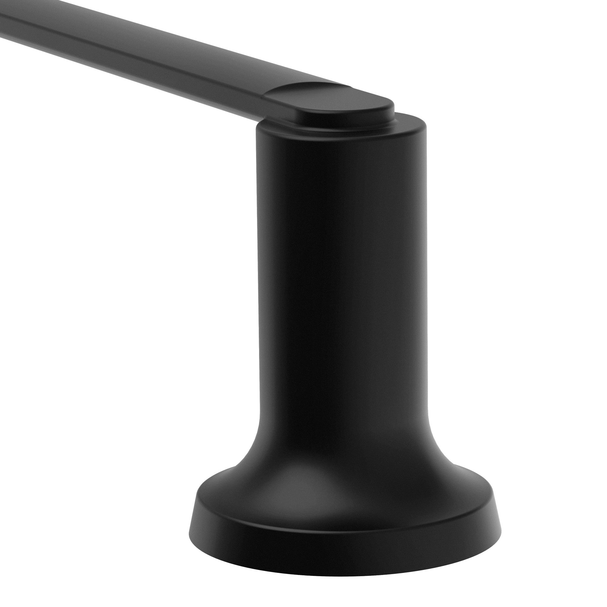 MOEN® Zyla™ 18-Inch Matte Black Towel Bar - Premium Bathroom Towel Rack for Modern Homes & Spa-Like Bathrooms